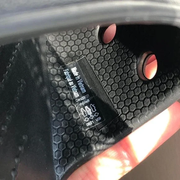 Black CROCS Classic Slide Sandals - Picture 6 of 6